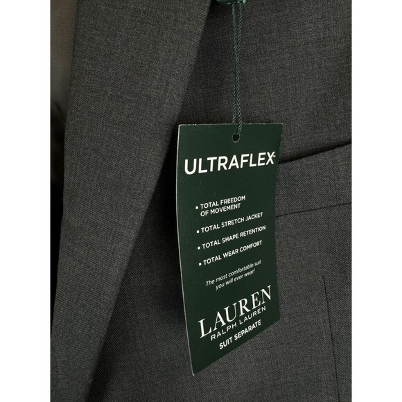 Lauren Ralph Lauren $450 Ultraflex 100% Wool Classic Fit Blazer Jacket S: 46R - Picture 4 of 8